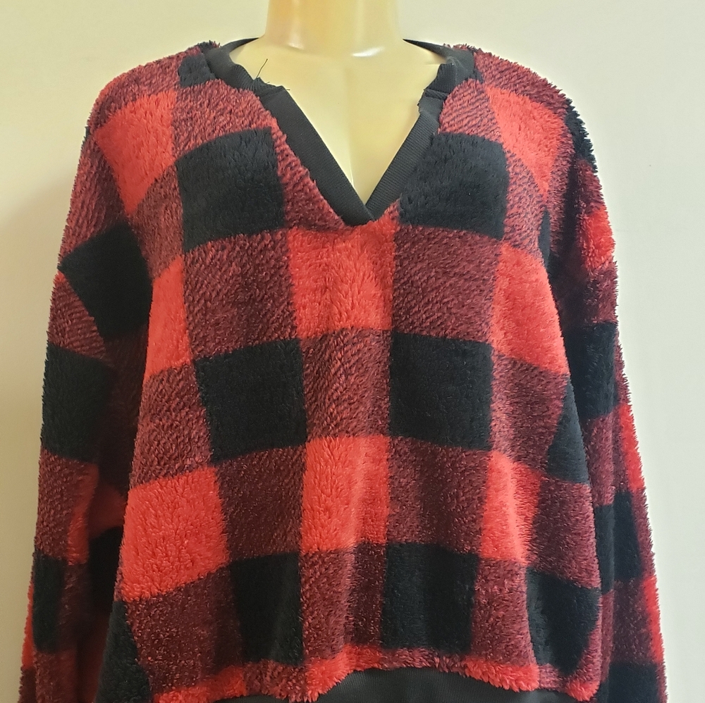 Plus size fury sweater